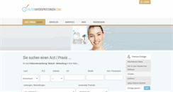 Desktop Screenshot of faltenunterspritzungen.com